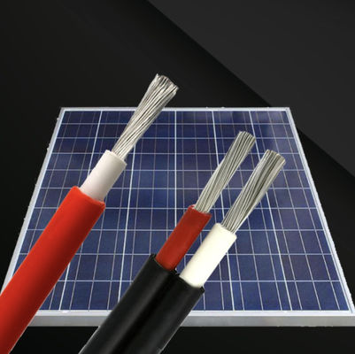 TUV bestätigte PV1-F, 2.5/4/6/10, die quadratischer Millimeter photo-voltaischer DC kupfernes pv1f-Solarkabel tuv 2pfg 1169 pv-Kabel konservierte